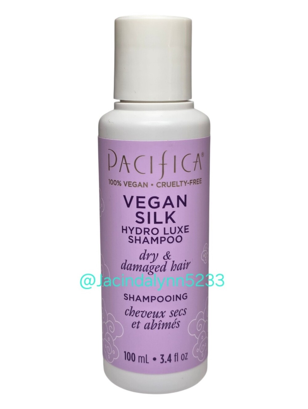 Pacifica Vegan Silk Hydro Luxe Shampoo Travel Size Vegan Haircare 3.4oz 100ml